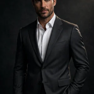 Charcoal Tailored Suit
