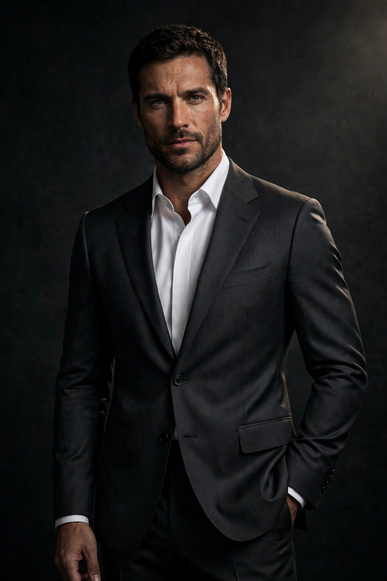 Charcoal Tailored Suit